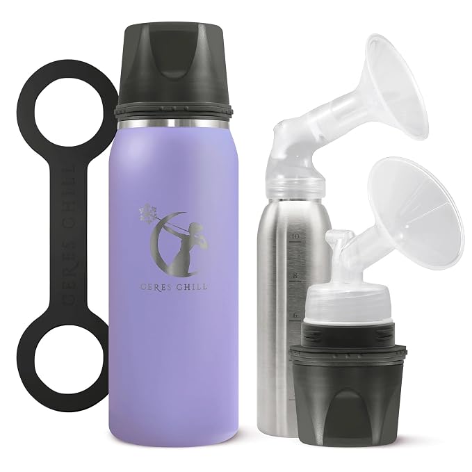 CERES CHILL OG Breastmilk Chiller, Reusable Storage Container, Connects w/Most by CeresChill