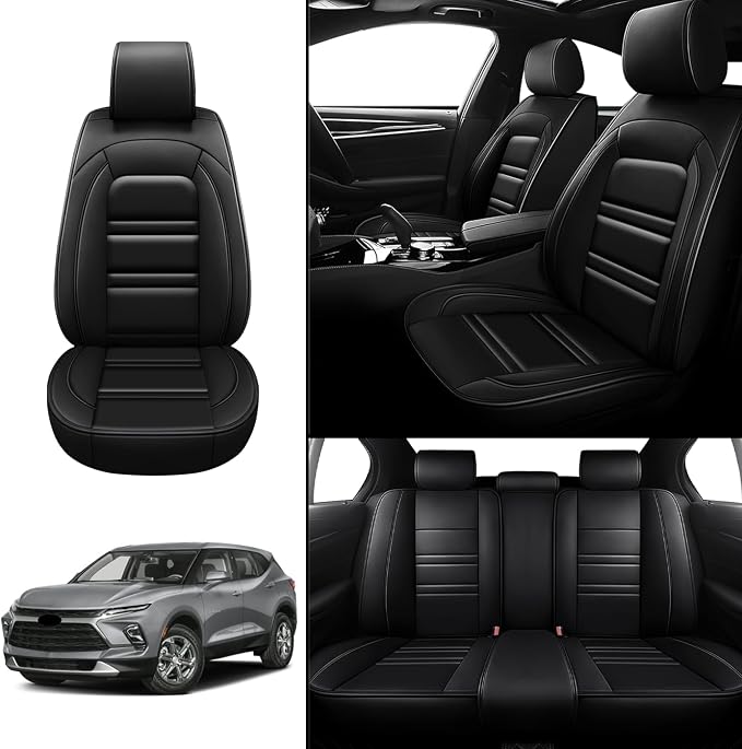 Seat Covers for Chevy Blazer 2019-2025 | 5-Seats Leather Seat Covers - Image 2