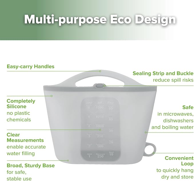 Haakaa On-The-Go Silicone Microwave Steam Sterilizer Bags - Image 4