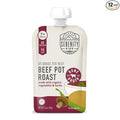 Serenity Kids 7+ Months Beef Pot Roast Bone Broth Puree Baby Food Pouches by SerenityKids