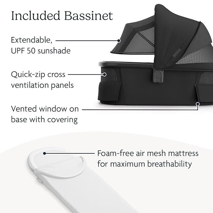 UPPAbaby Vista V3 Stroller + Bassinet V3 - Image 5