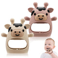 2 Pack Baby Teething Toys 0-6 6-12 Months, Adjustable Anti Dropping Wrist by Unknown