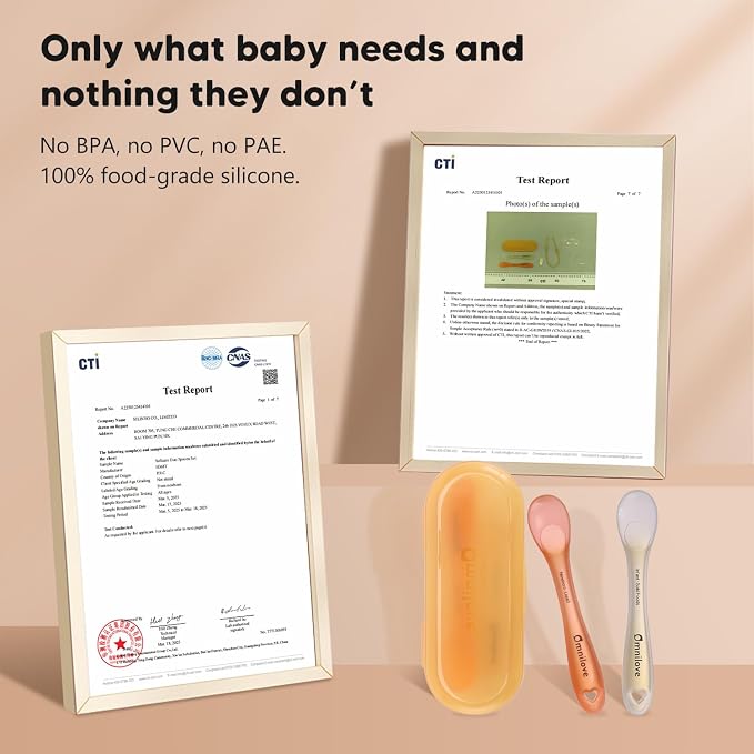 Silicone Baby Spoons 2-Pack - Image 8
