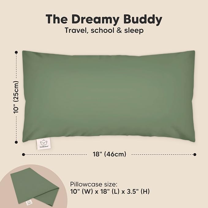 Toddler Pillow with Pillowcase - Image 3