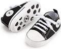 Meckior Baby Girls Boys Canvas Sneakers Soft Sole High-Top Ankle Infant First by Meckior