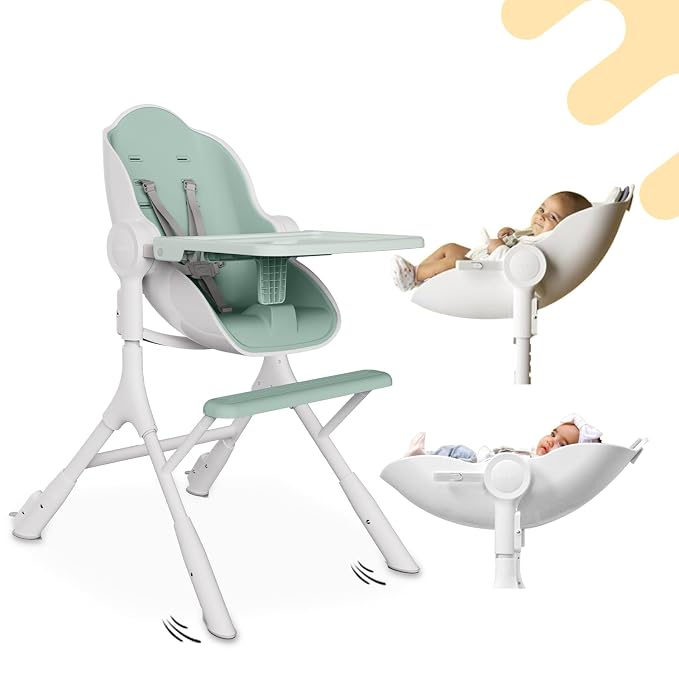 ORIBEL Cocoon Z High Chair & Baby Lounger | Perfect High Chair by loveoribel