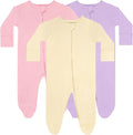 GUISBY Long Sleeve Baby Footed Pajamas by GUISBY