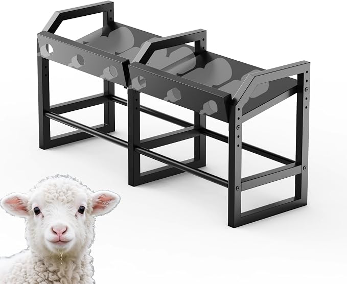 Portable Bottle Rack, Calf Bottle Holder, Free Standing Bottle Feeder Rack by BUYYAH