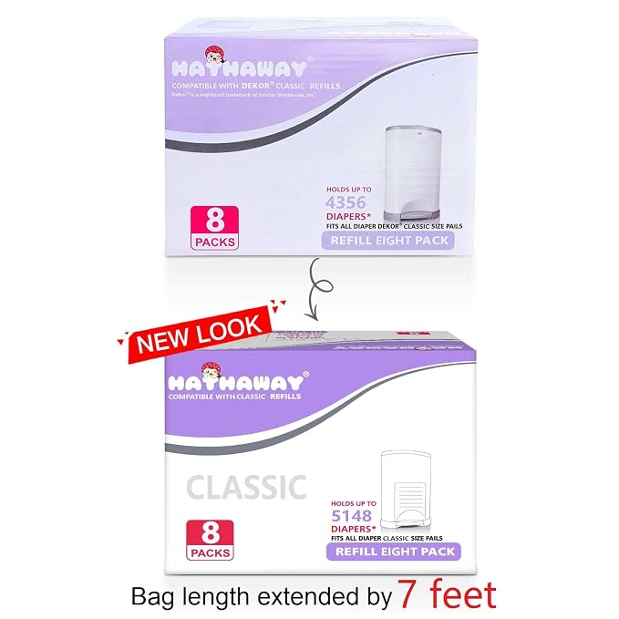 Diaper Pail Refill Bags Compatible - Image 5