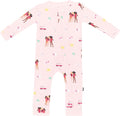 KYTE BABY Unisex Rayon Made From Bamboo Zippered Rompers 0-24 Months by KYTEBABY