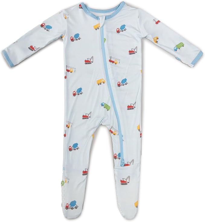 Bamboo Little Soft Baby Footie Pajamas, Baby Clothes, Newborn Sleepers by BambooLittle
