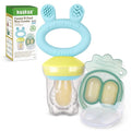 Haakaa Baby Fruit Food Feeder & Mini Freezer Nibble Tray Combo, Breastmilk by haakaa