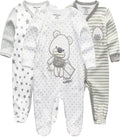 Kiddiezoom Baby and Toddler Boys'Snug Fit Footed One-Piece Romper Jumpsuit by Kiddiezoom
