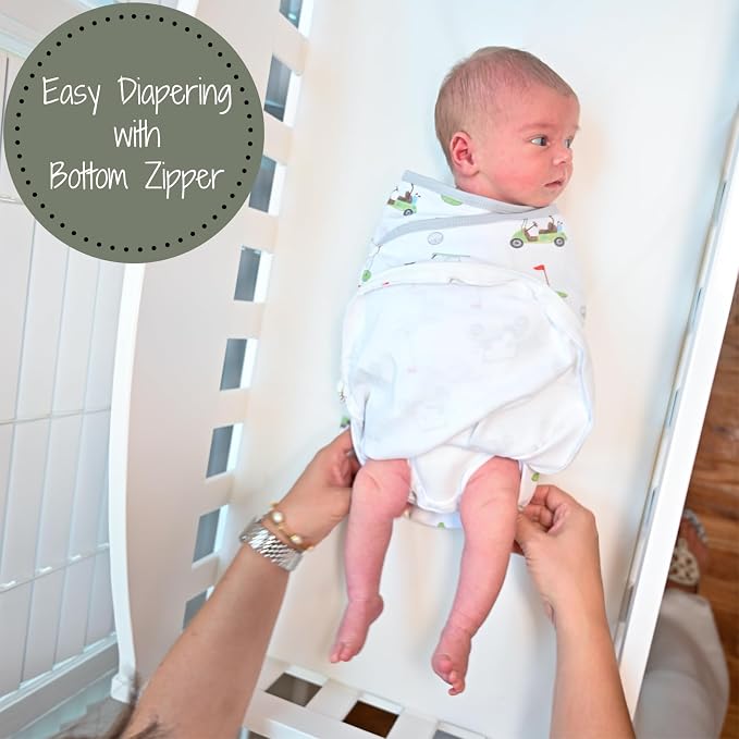 LollyBanks Baby Swaddles, 100% Organic Cotton Swaddles - Image 4