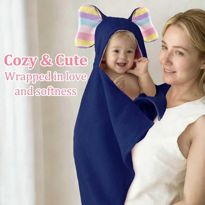 VOOVA & MOVAS Thick Baby Hooded Bath Towel - Image 6