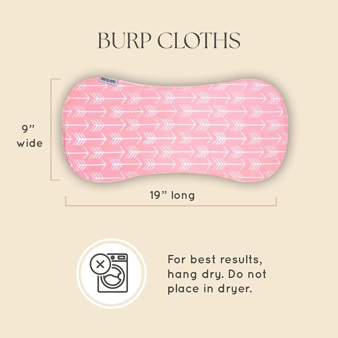 Dodo Babies Burp Cloths for Babies 5-Pack - Image 6
