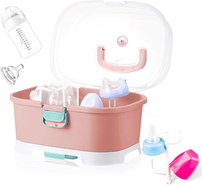 Baby Bottle Organizer for Storage, Baby Bottle Storage Large Capacity by Fuerdich