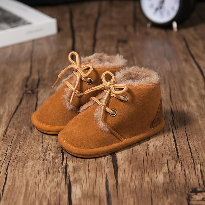 Clowora Baby Boys Girls Shoes Non-Slip Rubber Sole Sneakers Infant First - Image 5