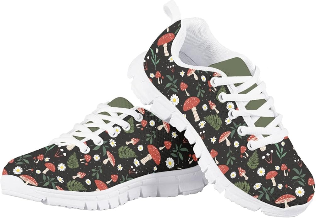 MARSVOVO First Shoes for Walking Boy Girl Athletic Lightweight Flexible Lace-up - Image 2
