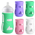 BUSOHA 4 Pack Silicone Sleeves for Avent Baby Bottles by BUSOHA