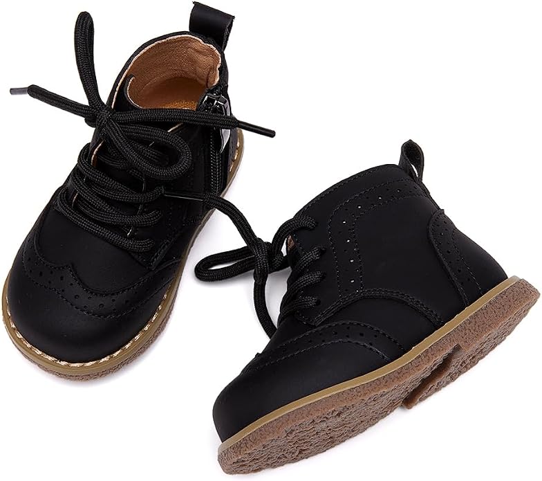 BMCiTYBM Baby Boys Girls Boots Infant Shoes First Walking Booties - Image 4