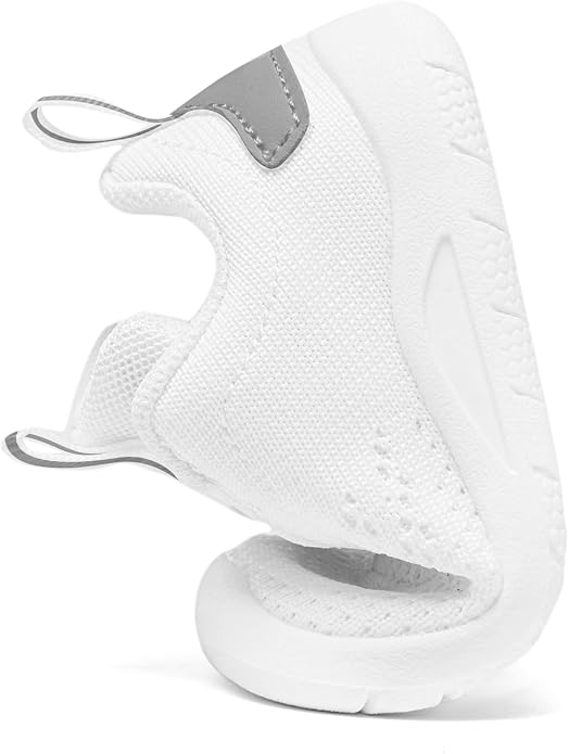 MORENDL Toddler Slip On Sneakers Baby Walking Shoes Non-Slip Breathable Unisex - Image 5