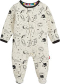Magnetic Me Boys Modal Magnetic Baby Footie Pajamas | Silky Soft Modal Fabric | by magneticme