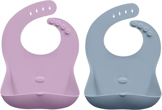 Abiie Ruby Wrapp Silicone Bibs for Babies by Abiie