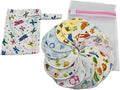 Reusable Nursing Pads 14 Pack, Washable Breast Pads Breastfeeding Essentials by BEECOGIF2U