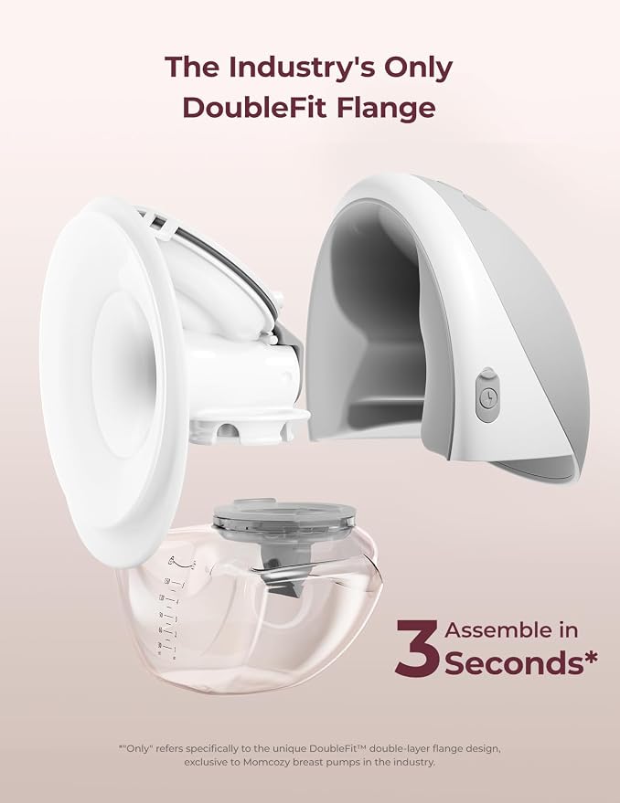 Momcozy Breast Pump Hands Free Upgraded Mobile Flow | M9, App Discreet Control - Image 2