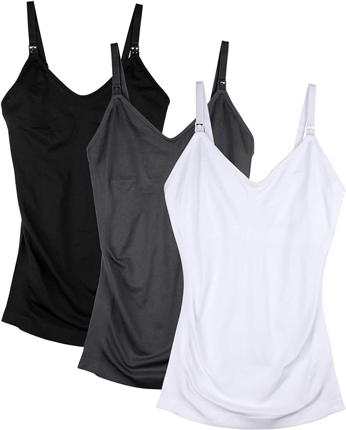 Womens Maternity Nursing Tank Cami by DAISITY