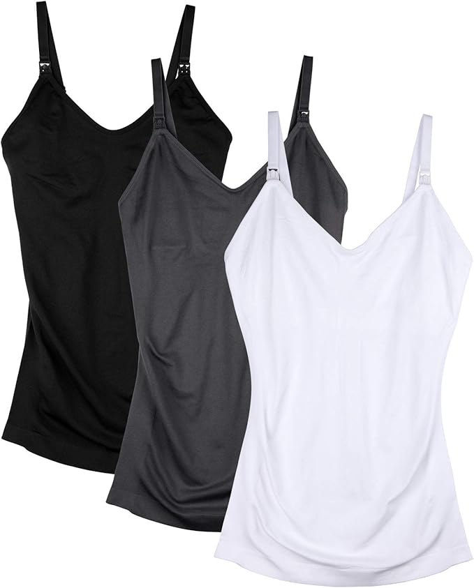 Womens Maternity Nursing Tank Cami by DAISITY