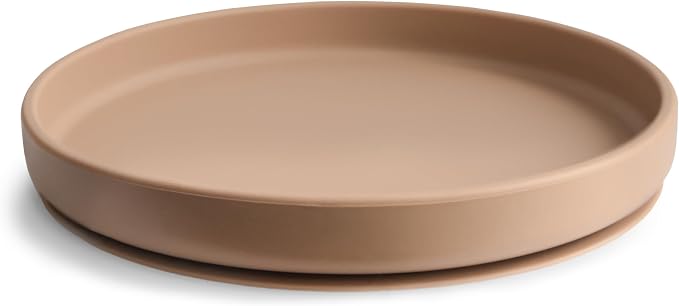 mushie Classic Silicone Suction Plate | BPA-Free Non-Slip Design - Image 2