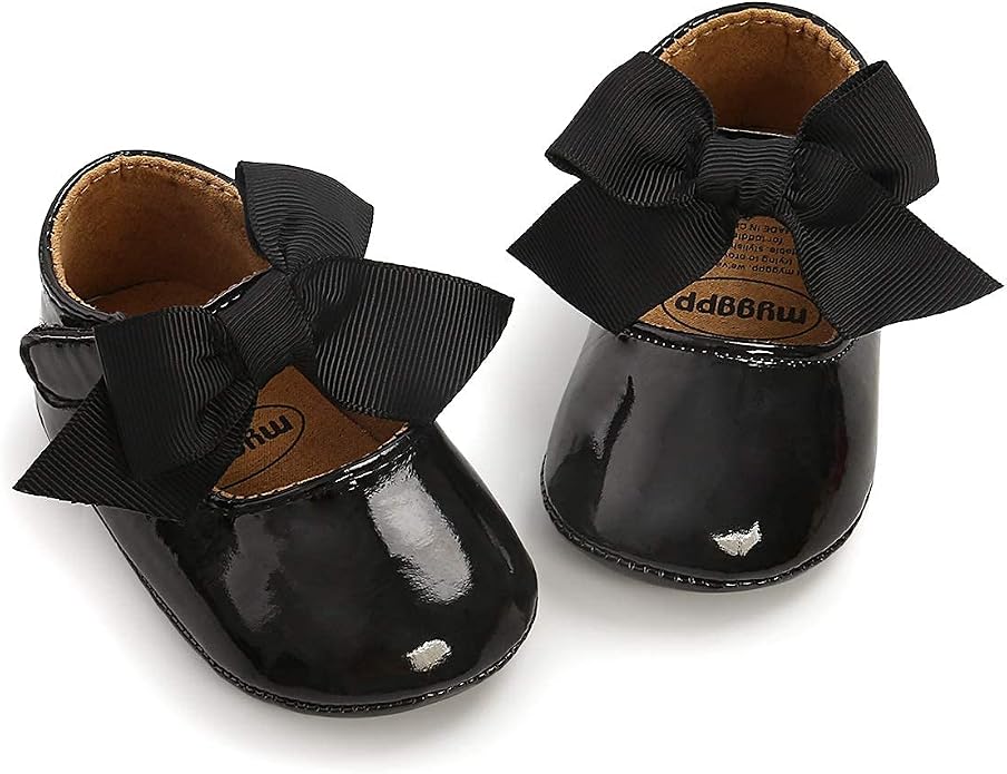 COSANKIM Baby Girls Mary Jane Flats Shoes Anti-Slip Rubber Sole Infant Toddler - Image 3
