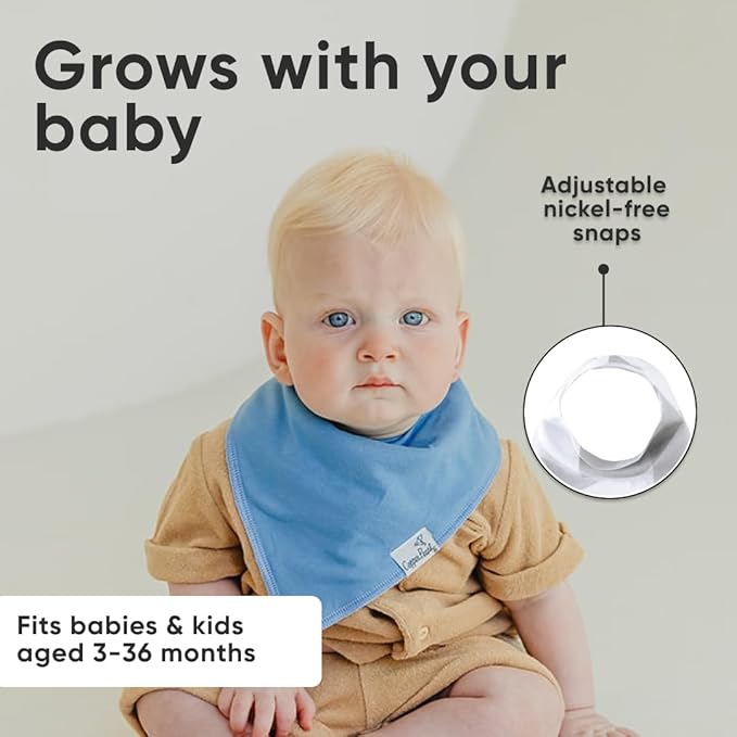 Copper Pearl Baby Bandana Drool Bibs - Image 5