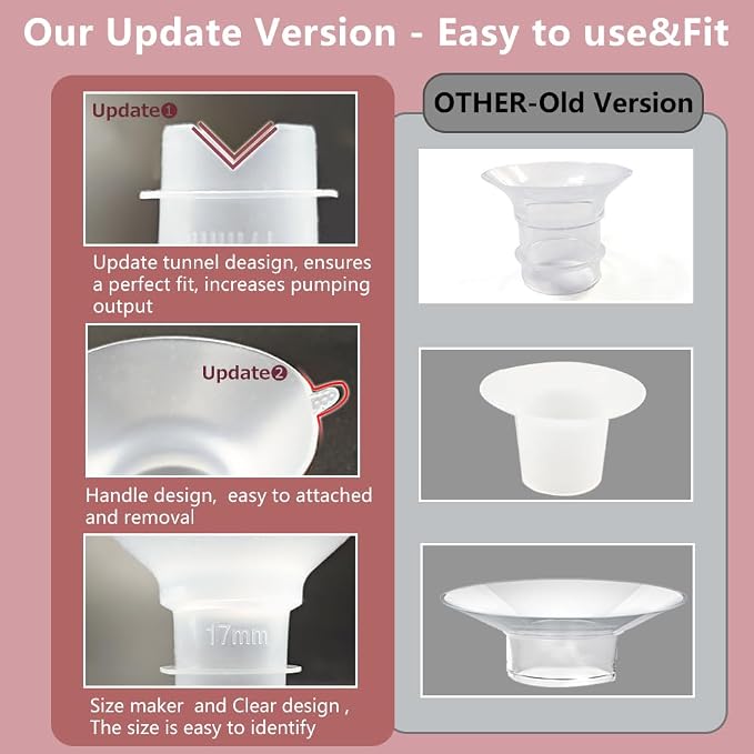Update Flange Insert 15mm 2pcs for 24mm Flange/Shield of Most Pumps, Silicone - Image 3