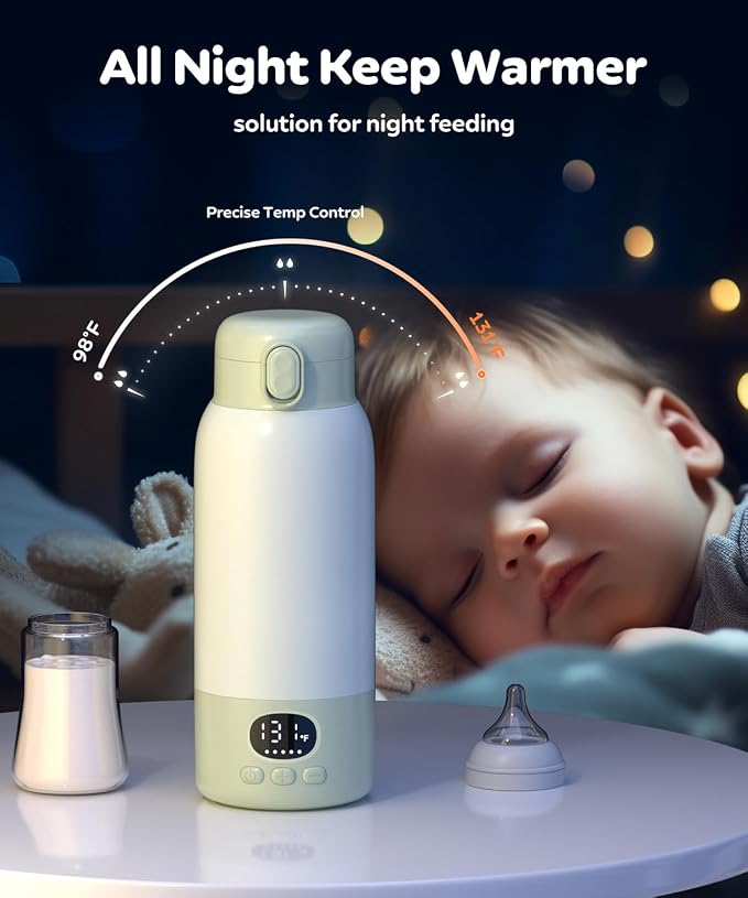 Portable Bottle Warmer 17oz Large Capacity Bottle Warmer - Image 4