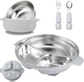 Stainless Steel Baby Plates by Wesketch