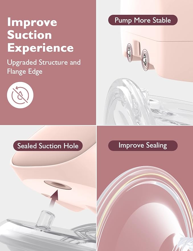 Momcozy S9 Pro Upgraded Wearable Breast Pump, Hands-Free Design - Image 5