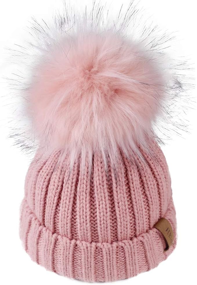 FURTALK Kids Winter Hat Toddler Knitted Beanie by FURTALK