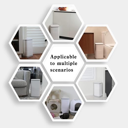 Diaper Pail Odor Locking, with Child-Safe Lock, Cost-Effective Refill System - Image 9