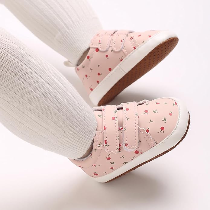 2Pairs Baby Shoes, Boys Girls Non-Slip Rubber Sole Sneakers, Unisex Infant Soft - Image 2