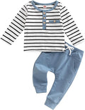 Toddler Baby Boy Clothes Solid Color Long Sleeve Crewneck Sweatshirt Top Casual by MABABY