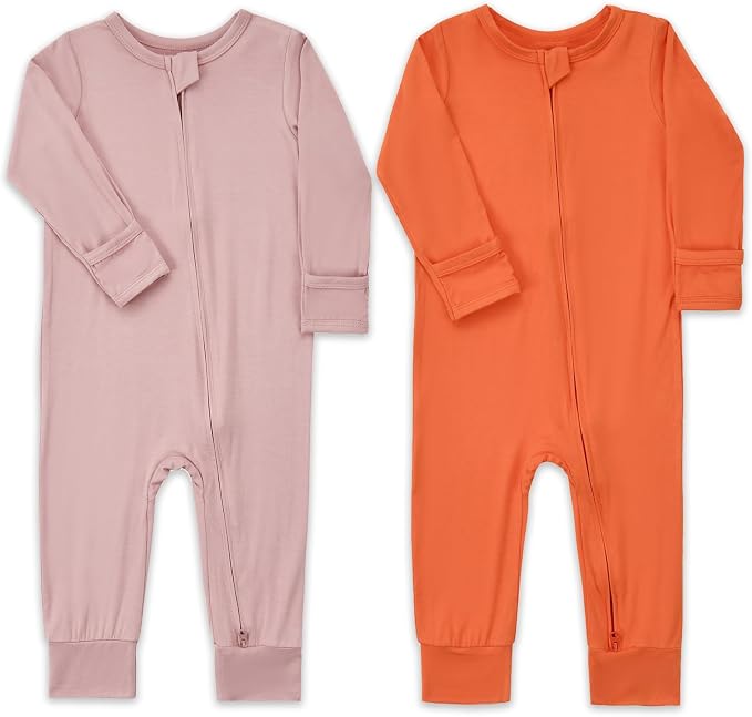 Aablexema Baby Footless Pajamas Zipper by Aablexema