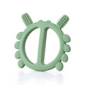 Haakaa Silicone Crab Baby Teether, Teething Toys, 360° Baby Toothbrush Head by haakaa