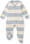 Burt’s Bees Baby Boys' One-Piece Sleep and Play 100% Organic Cotton PJs by BurtsBeesBaby