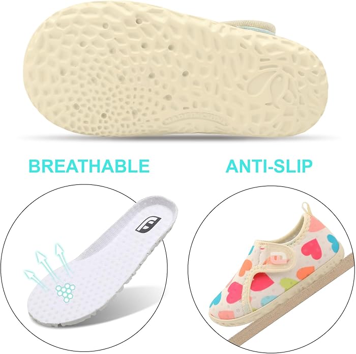 JOINFREE Baby Toddler Water Shoes Boys Girls Sandals Barefoot Kids Breathable - Image 4