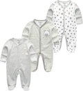 Kiddiezoom Baby and Toddler Boys'Snug Fit Footed One-Piece Romper Jumpsuit by Kiddiezoom