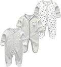 Kiddiezoom Baby and Toddler Boys'Snug Fit Footed One-Piece Romper Jumpsuit by Kiddiezoom