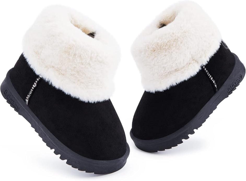 BMCiTYBM Girls Boys Snow Boots Warm Winter Fur Lined Baby Shoes by BMCiTYBM